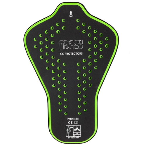 IXS Backprotector CCS Level 2, Losse protectoren voor in motorfietskledij, Zwart